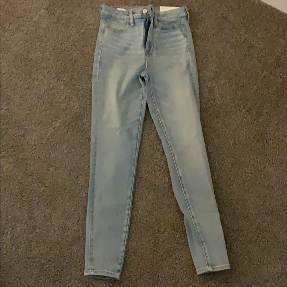 High rise jeggings